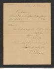 Nachlass Franz Steindachner, Brief von Franz Sikora an das k.k. naturhistorische Hofmuseum (02.12.1896), Inv.Nr. 482.10, Seite 1